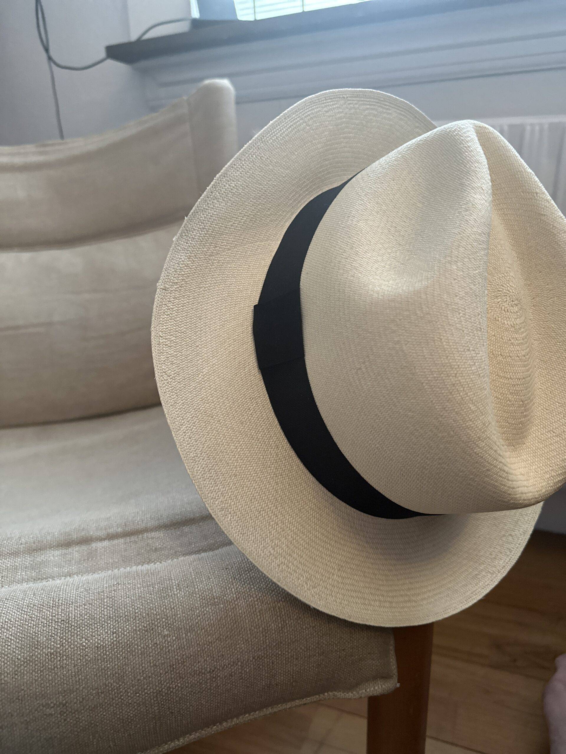 Montecristi Panama Hat ægte